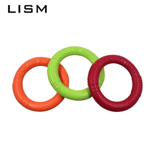 Dog Toys Flying Discs Pet Interactive Training Ring Dog Portable Outdoor for Small Large Dog Chew Toys Pet Motion Tools Products