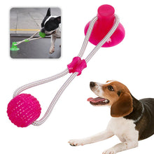 Load image into Gallery viewer, Multifunction Pet Molar Bite Dog Toys Rubber Chew Ball Cleaning Teeth Safe Elasticity Soft Puppy Suction Cup Dog Biting Toy