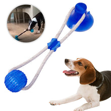 Load image into Gallery viewer, Multifunction Pet Molar Bite Dog Toys Rubber Chew Ball Cleaning Teeth Safe Elasticity Soft Puppy Suction Cup Dog Biting Toy