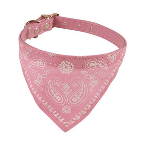 Puppy Neckerchief Washable Bibs Scarf Collar Adjustable Pet Dog Cat Neck Bandanas Scarf Saliva Towel Pet Dress Up Accessories