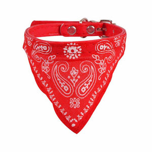 Puppy Neckerchief Washable Bibs Scarf Collar Adjustable Pet Dog Cat Neck Bandanas Scarf Saliva Towel Pet Dress Up Accessories