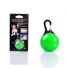 Load image into Gallery viewer, 6 Colors LED Pet Dog Collar Cute Pendant Night Safety Pendant Luminous Night Light Collar Pendant Pet Supplies Dog Accessories