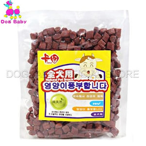 DOGBABY Chew Dog Food Feeders Fresh Beef Material Dogs Snacks Health Foods For Small Large Dogs Dlicious Beef Snack 200g Feeder