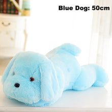 Load image into Gallery viewer, 1pc 50cm luminous dog plush doll colorful LED glowing dogs children toys for girl kidz birthday gift WJ445