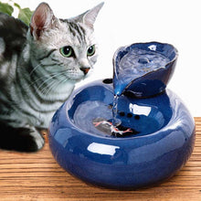 Load image into Gallery viewer, Cat Dog Automatic Circulation Water Dispenser Fountain Water Basin Drinker Dog Cat Water dispenser drinking bowls