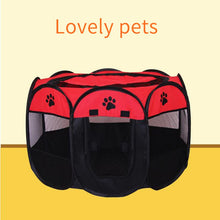 Load image into Gallery viewer, 2019 Portable folding toy pen pet dog crate room puppy sports kennel cat cage waterproof outdoor removable mesh shade