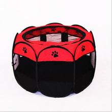Load image into Gallery viewer, 2019 Portable folding toy pen pet dog crate room puppy sports kennel cat cage waterproof outdoor removable mesh shade